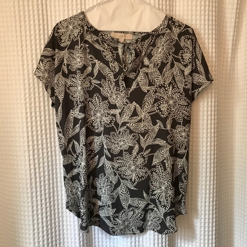 Loft Patterned Blouse
